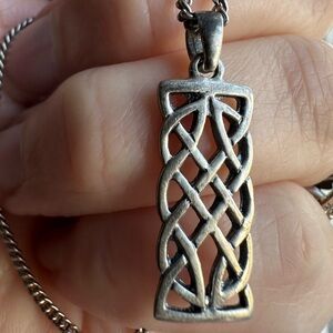 Celtic pendant and chain